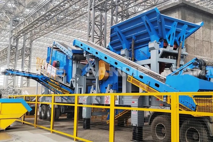 時產(chǎn)值近600萬！山美移動式破碎篩分一體站助力江蘇高碳鉻鐵礦破碎項目建設