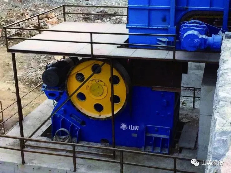 JC771大型歐版顎式破碎機(jī)優(yōu)勢特點